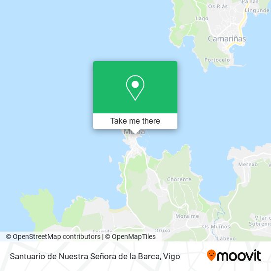 Santuario de Nuestra Señora de la Barca map