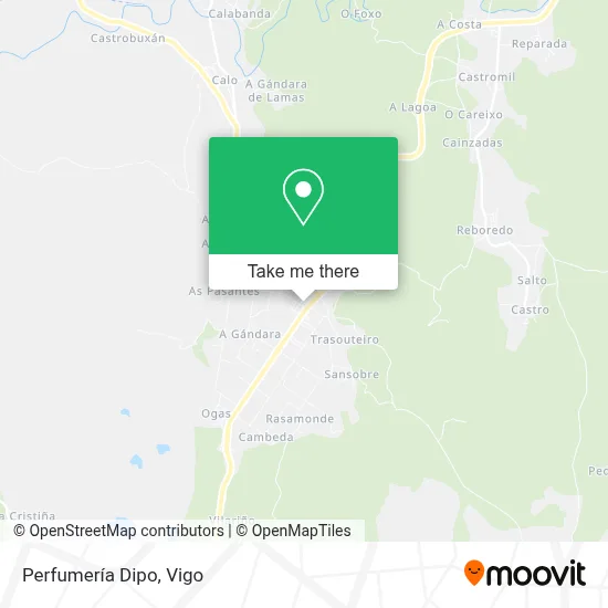 Perfumería Dipo map