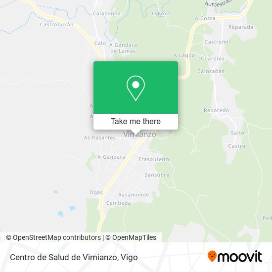 Centro de Salud de Vimianzo map