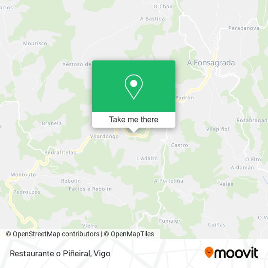 Restaurante o Piñeiral map