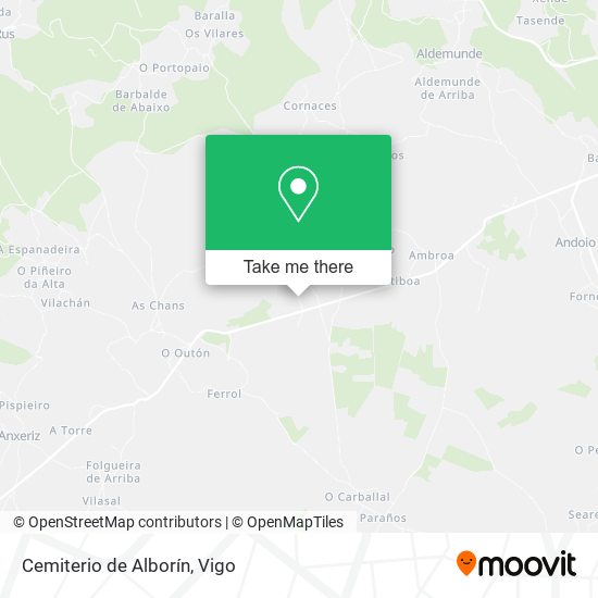 Cemiterio de Alborín map