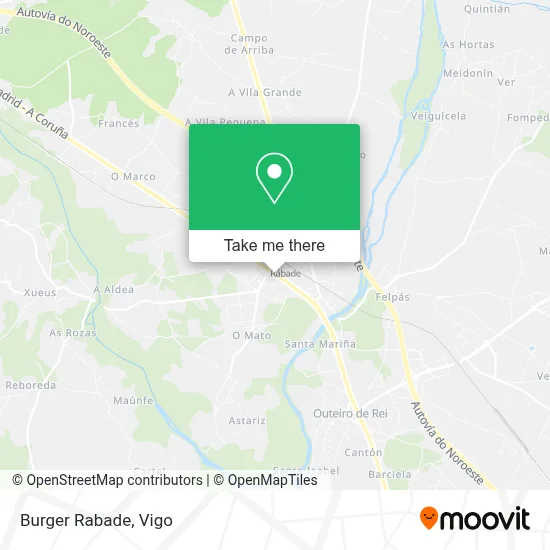 Burger Rabade map