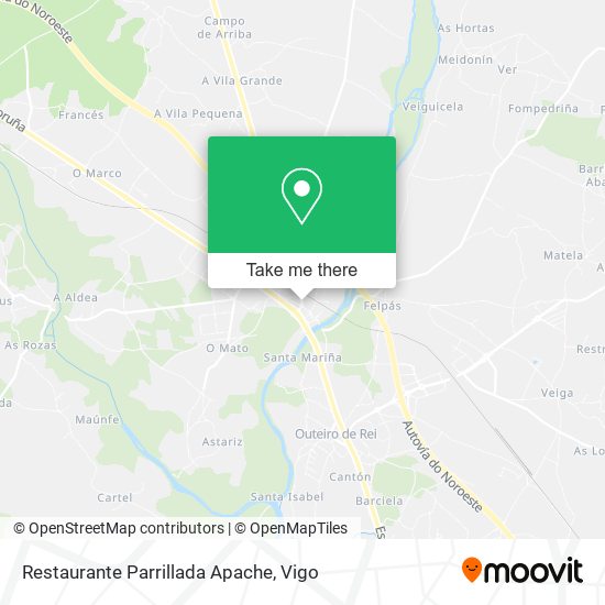 Restaurante Parrillada Apache map