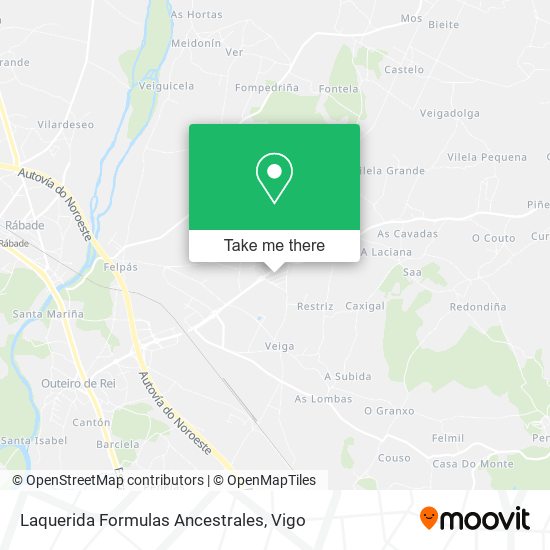 Laquerida Formulas Ancestrales map