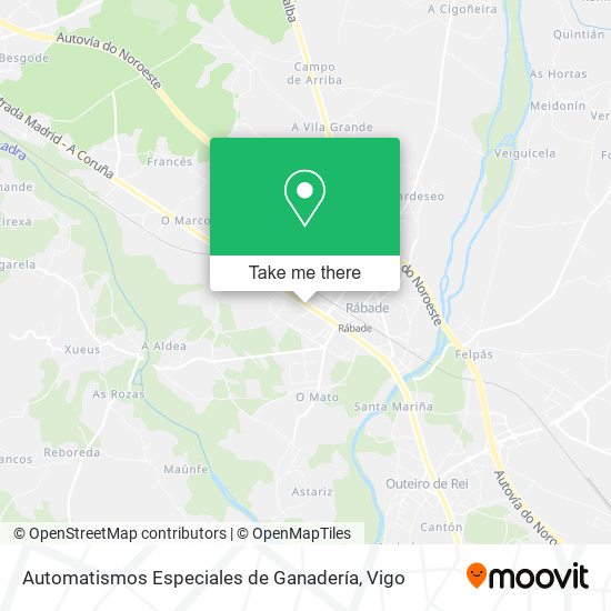 mapa Automatismos Especiales de Ganadería