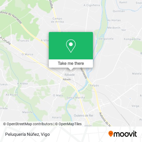 Peluquería Núñez map