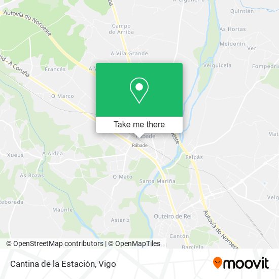 Cantina de la Estación map