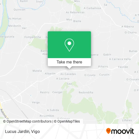 Lucus Jardín map