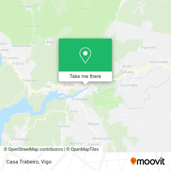 Casa Trabeiro map
