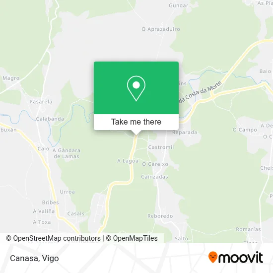 Canasa map