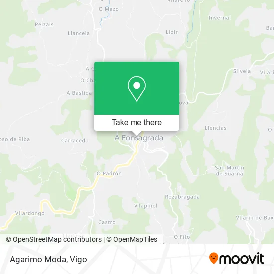 mapa Agarimo Moda