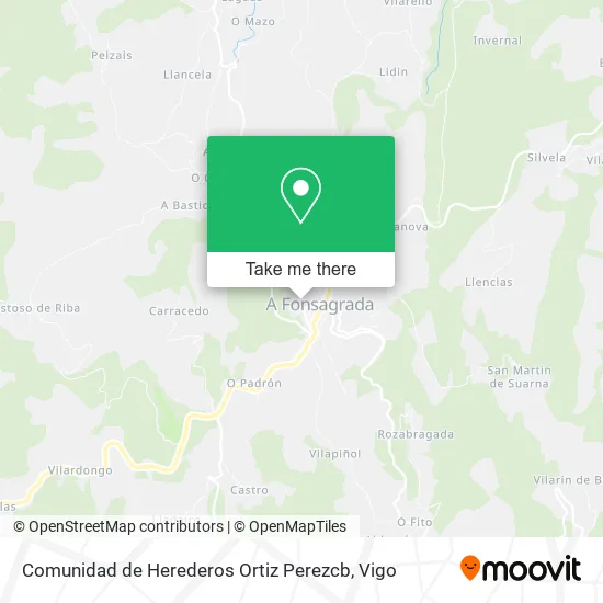 Comunidad de Herederos Ortiz Perezcb map
