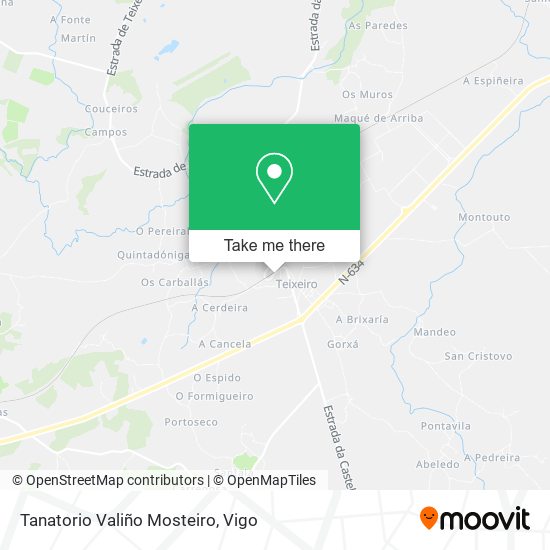 Tanatorio Valiño Mosteiro map
