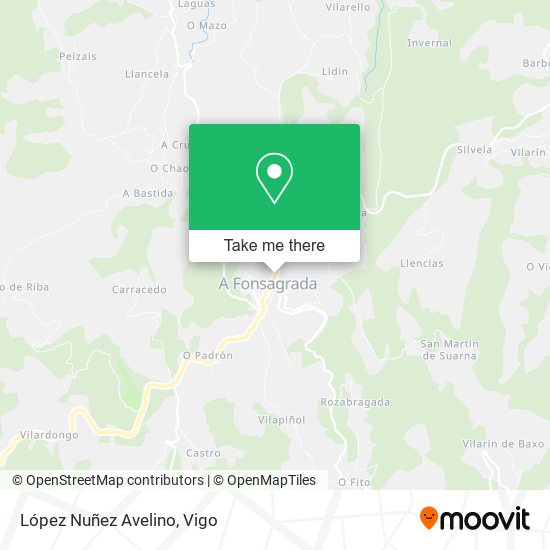 López Nuñez Avelino map