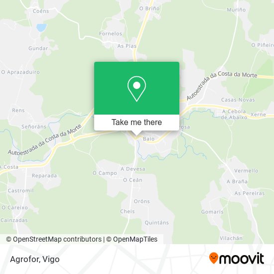 Agrofor map