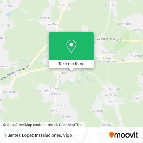 Fuentes Lopez Instalaciones map