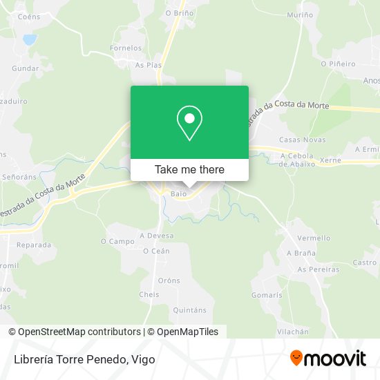 Librería Torre Penedo map