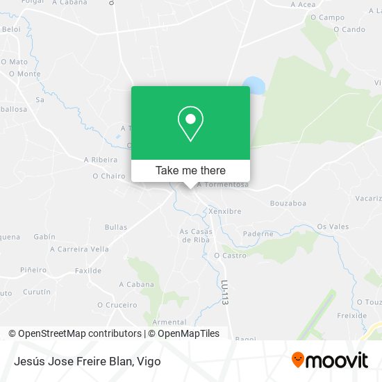 Jesús Jose Freire Blan map