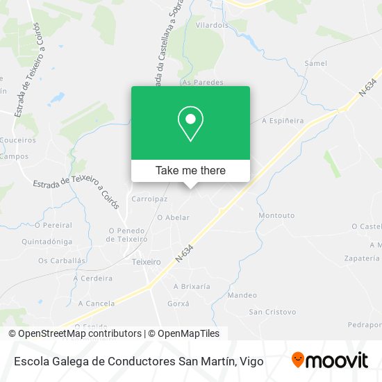 Escola Galega de Conductores San Martín map