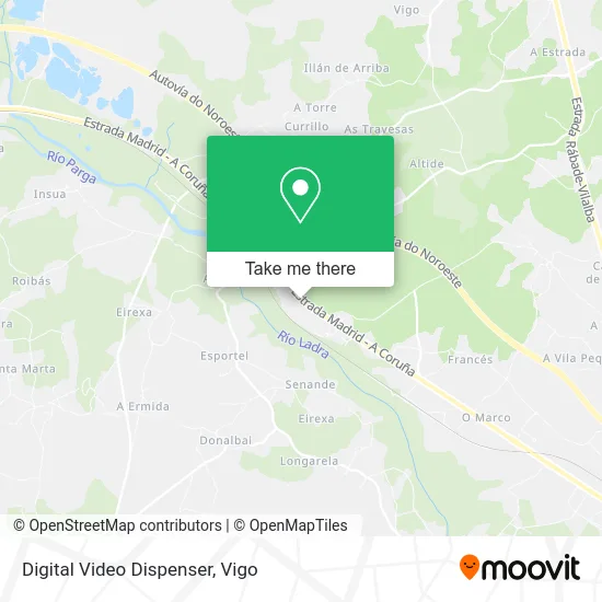 Digital Video Dispenser map