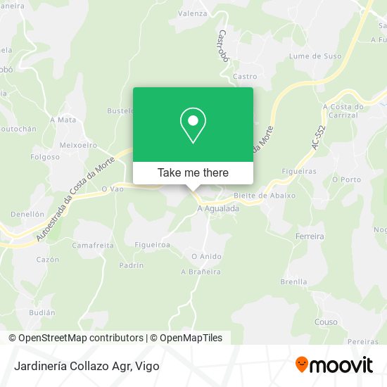 Jardinería Collazo Agr map