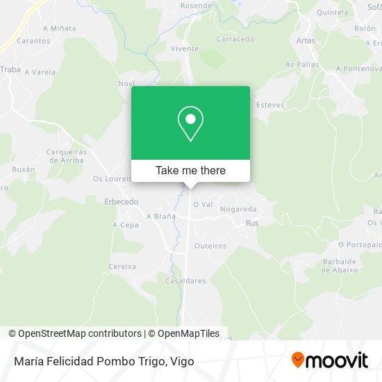 María Felicidad Pombo Trigo map