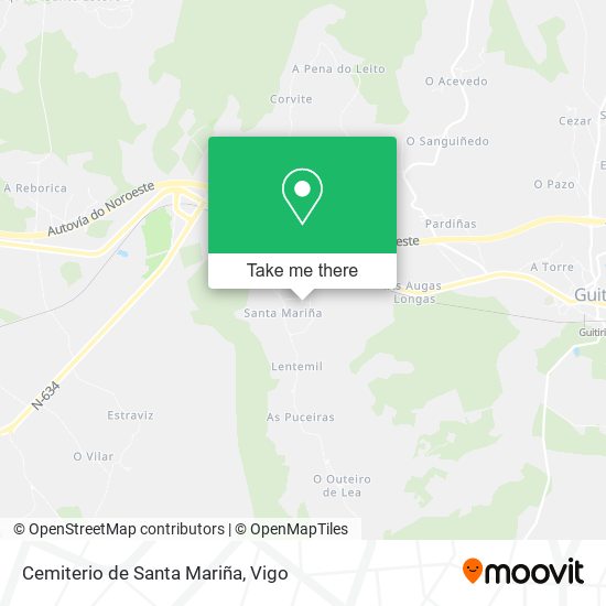 Cemiterio de Santa Mariña map