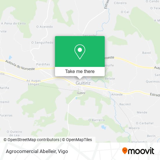 Agrocomercial Abelleir map