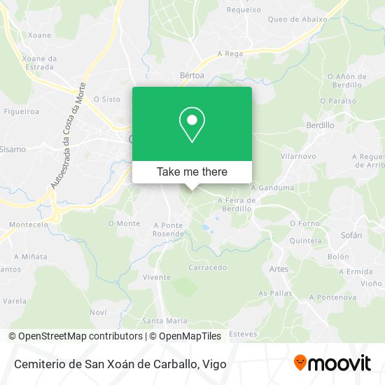 Cemiterio de San Xoán de Carballo map