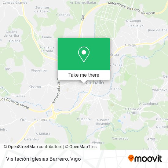 Visitación Iglesias Barreiro map