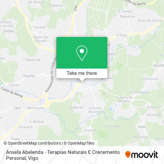 Ánxela Abelenda - Terapias Naturais E Crecemento Personal map