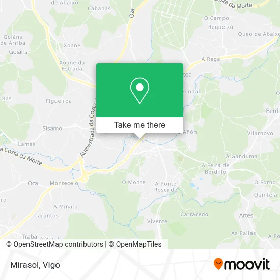 Mirasol map