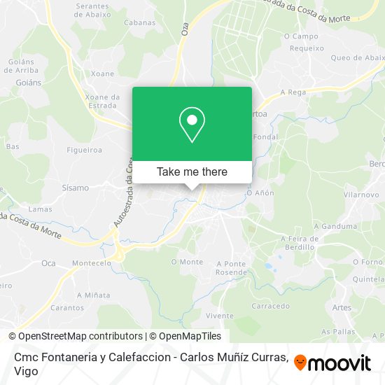 Cmc Fontaneria y Calefaccion - Carlos Muñíz Curras map