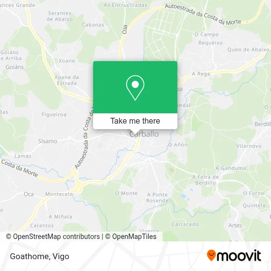 Goathome map
