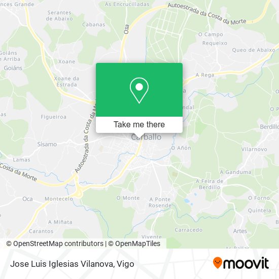 Jose Luis Iglesias Vilanova map
