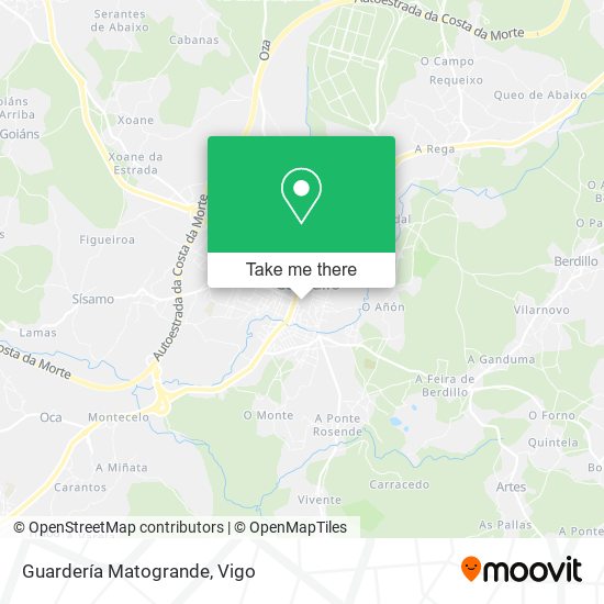 Guardería Matogrande map