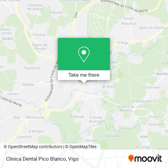 Clínica Dental Pico Blanco map