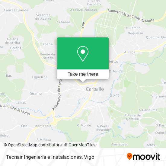 Tecnair Ingeniería e Instalaciones map
