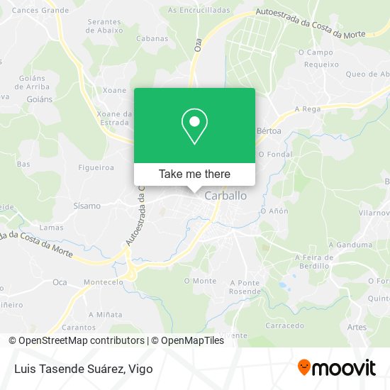 Luis Tasende Suárez map