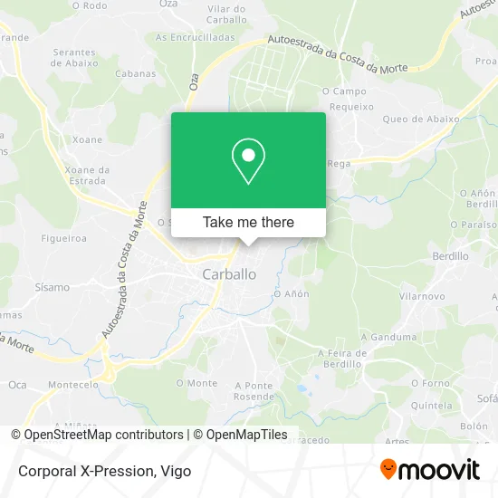 Corporal X-Pression map