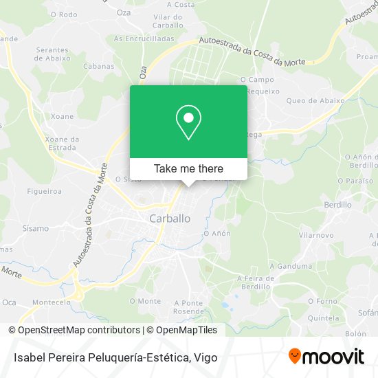 Isabel Pereira Peluquería-Estética map