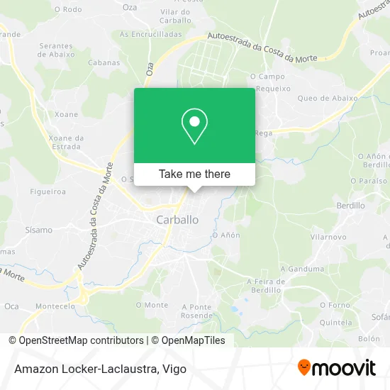 Amazon Locker-Laclaustra map