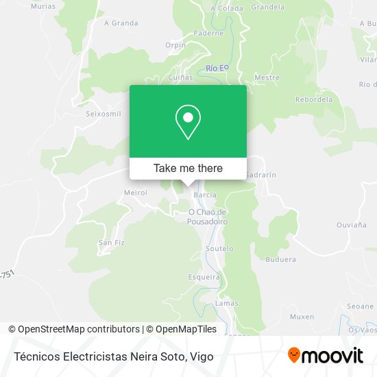 Técnicos Electricistas Neira Soto map
