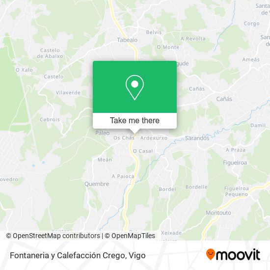 Fontaneria y Calefacción Crego map