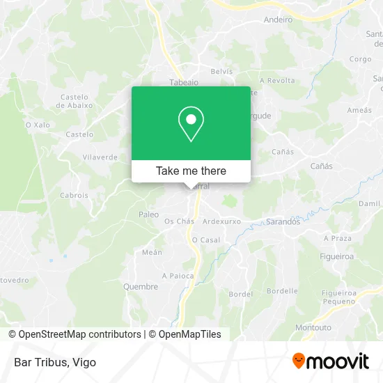 Bar Tribus map