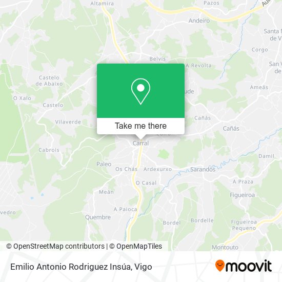 Emilio Antonio Rodriguez Insúa map
