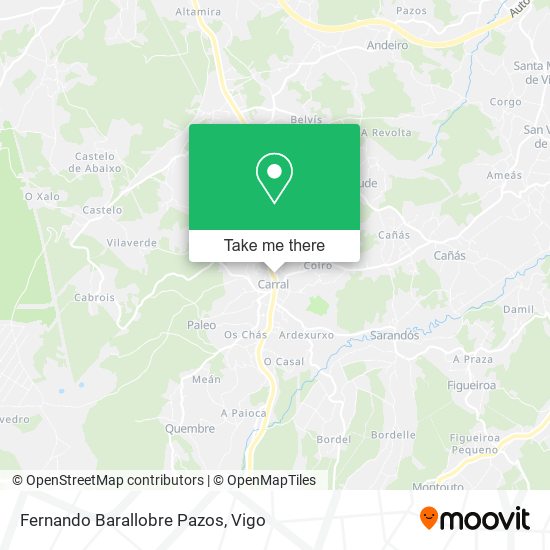 Fernando Barallobre Pazos map