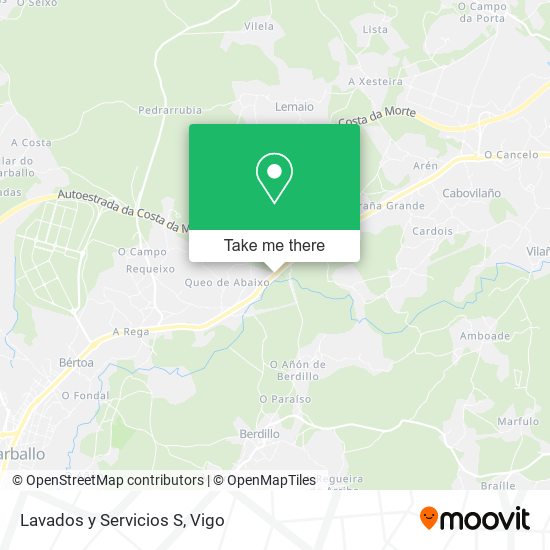 Lavados y Servicios S map