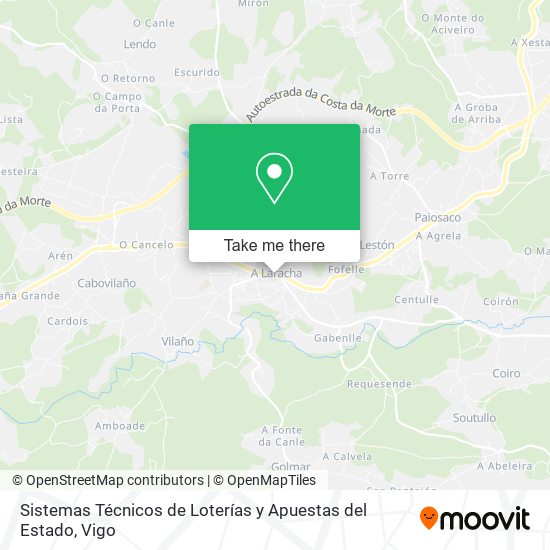 Sistemas Técnicos de Loterías y Apuestas del Estado map