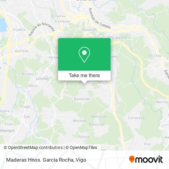 Maderas Hnos. García Rocha map